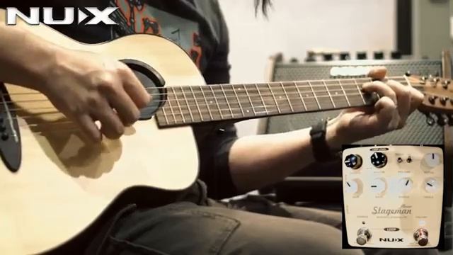 NUX Stageman Floor for Acoustic Guitar смотреть онлайн