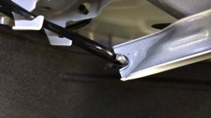 Полное открывание багажника Kia Rio 3