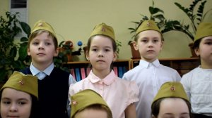 Шли солдаты на войну. Слова и музыка: Игорь Русских. Исполняет 2Е класс.
