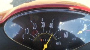 Honda Dio af 62 Разгон с прямотоком