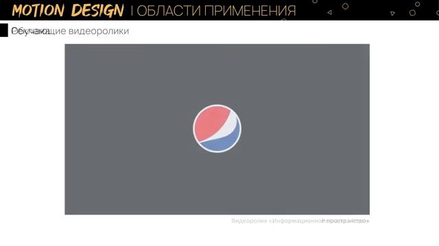 Моушн дизайн. Возможности применения и технологии создания смотреть онлайн