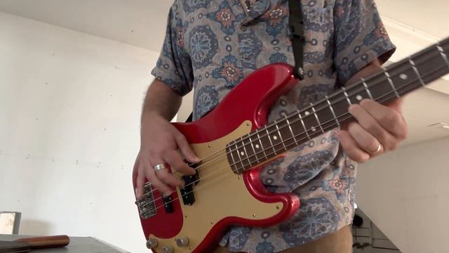 Fender Precision Special Deluxe Series 2003 Bass - Made In Mexico - Candy Apple Red смотреть онлайн
