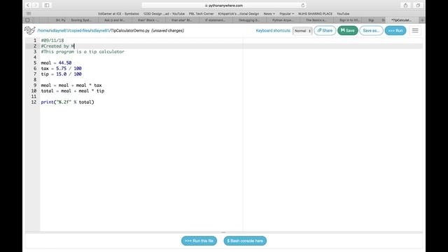 PythonAnywhere introduction смотреть онлайн