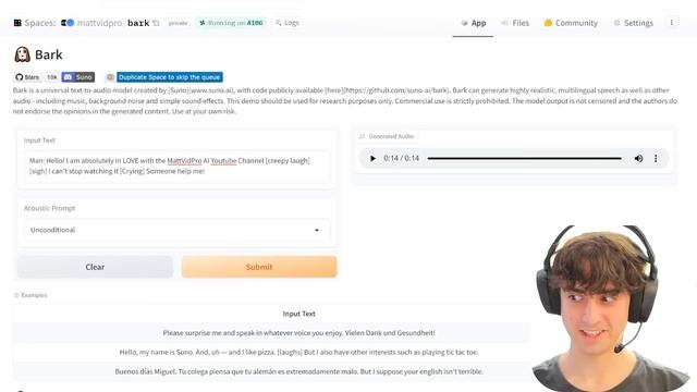 This AI Voice Generator is Emotional & SPOOKY! - Bark AI смотреть онлайн
