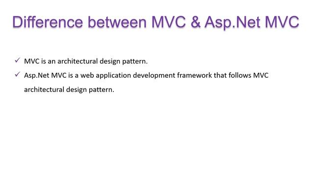 (#5) Difference between MVC and Asp.Net MVC | Asp.Net MVC Interview questions and answers смотреть онлайн