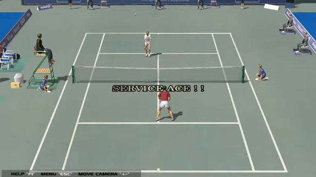 Dream Match Tennis v1.01 (Windows game 2005) смотреть онлайн