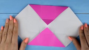 Оригами КОРОБОЧКА с КРЫШКОЙ из 1 ЛИСТА БУМАГИ