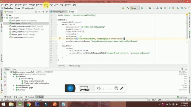 Change APK File Name in Build Gradle Android. смотреть онлайн