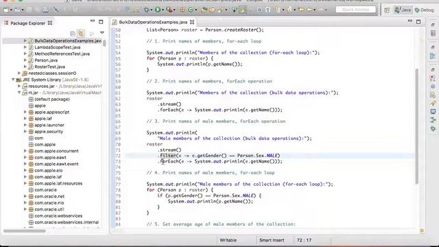 oracle java tutorial walkthrough -- Aggregate Operations1 смотреть онлайн
