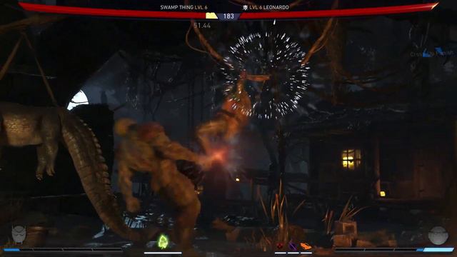 Injustice 2: Leonardo TMNT Vs Swamp Thing! (injustice versus) смотреть онлайн