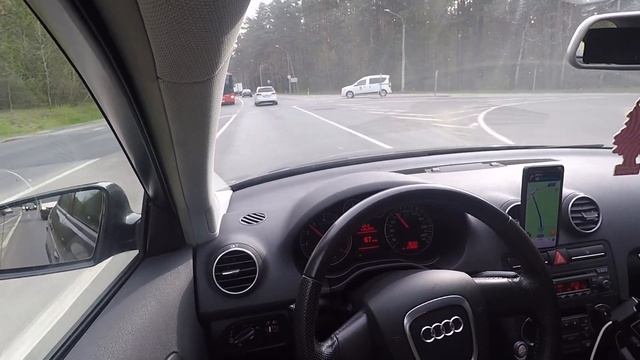 Solo drive Audi A3 8P 2006 Manual 2.0 TFSI Quattro смотреть онлайн