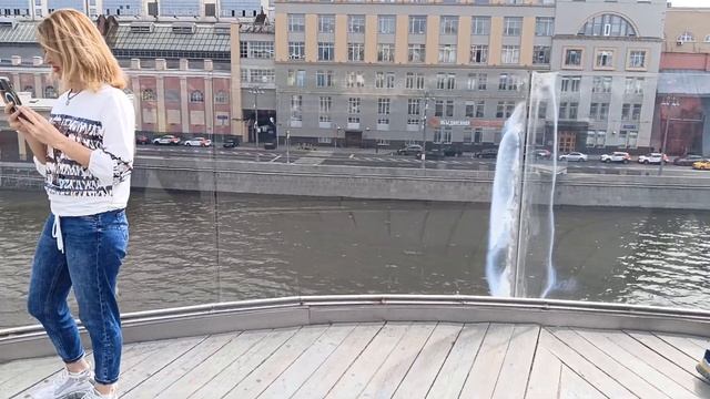 Парящий мост в парке Зарядье?️Москва❤️ смотреть онлайн