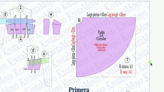 VESTIDO MYRTAL - Aprende A Interpretar Un Modelo