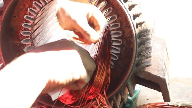 10 hp induction motor rewinding video (1) смотреть онлайн