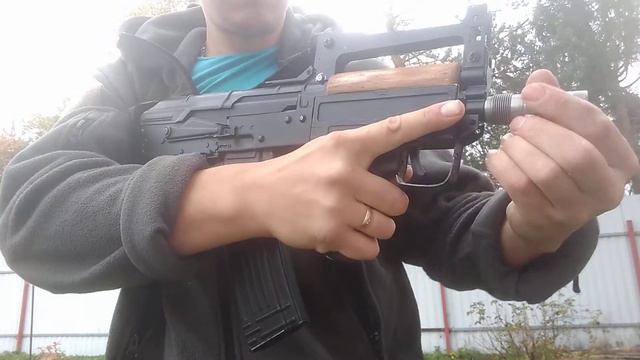 ОЦ-14 Гроза переделана своими руками из АКСУ фирмы CYMA смотреть онлайн