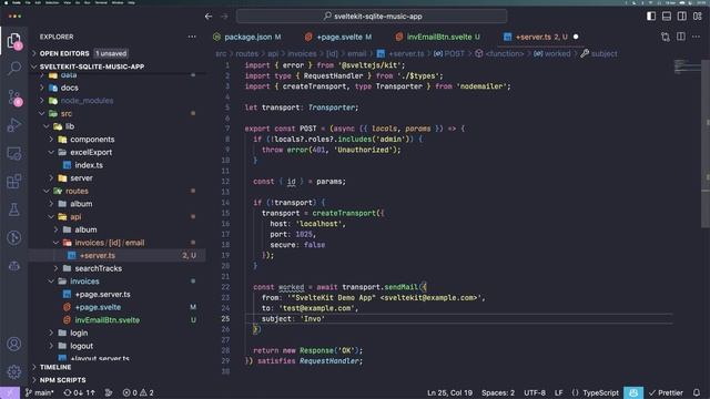 Mail handling in SvelteKit with MailCrab and Nodemailer смотреть онлайн