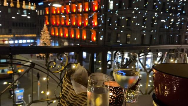 Швейцария на Рождество | Фондю в отеле Savoy и Рождественский Цюрих | Жизнь в Швейцарии смотреть онлайн