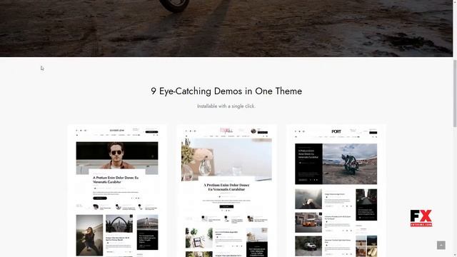 Overflow - Contemporary Blog and Magazine WordPress Theme York T смотреть онлайн