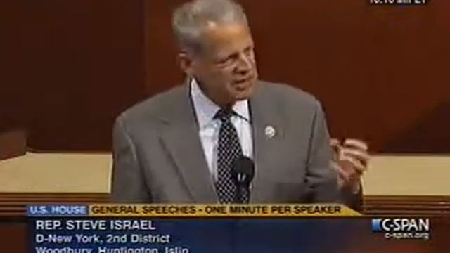 Rep. Steve Israel Calls for Passing 9-11 Recovery Workers Bill смотреть онлайн
