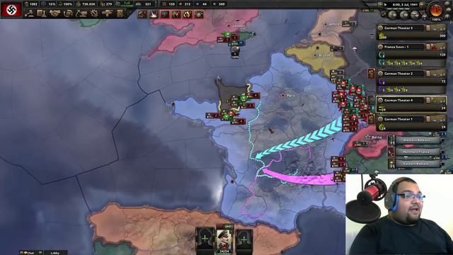 Hoi4 Türkçe 1930 Modu - Almanya Multiplayer Serisi - Bölüm 14 смотреть онлайн