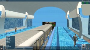 Поездка на 81-740/741 «Русич» на Карте «Астраханский метрополитен» Trainz 12