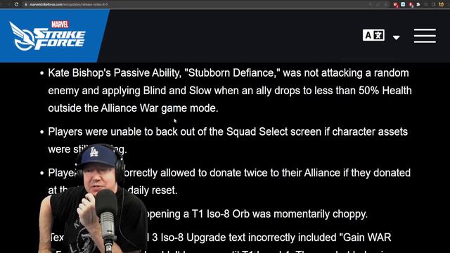 Shuri ISO Bug Fixed - Patch Notes 6.0.0 - MARVEL Strike Force - MSF смотреть онлайн