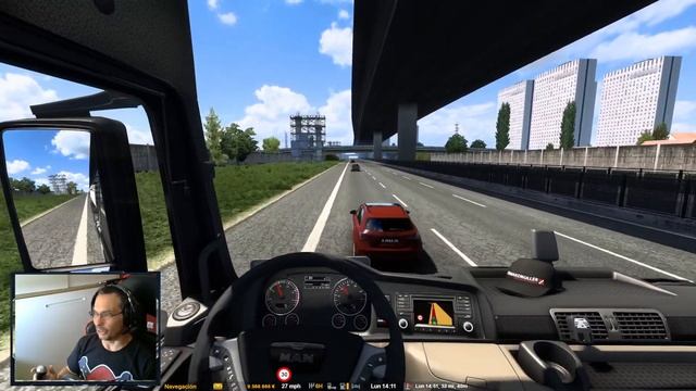 Ets2, nuevo NJIR X JRR Map Mod 1.40, !opentrack,, single, 1080/60fps. смотреть онлайн