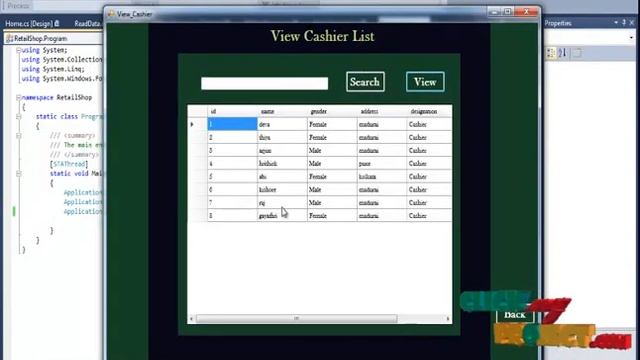 DOTNET Application Project RETAIL SHOP BILLING SYSTEM USING SQLITE ClickMyProject смотреть онлайн