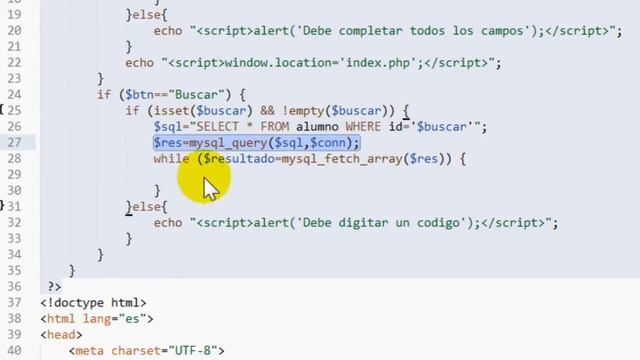 Mantenimiento de Base de Datos en PHP Y MYSQL (parte 4) смотреть онлайн