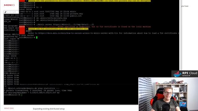 MinIO - Distributed Cluster erstellen // #Minio #Storage #Min.IO смотреть онлайн