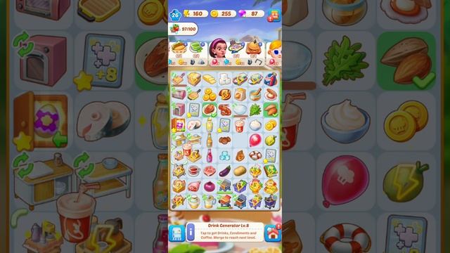 Merge Cooking: Theme Restaurant Gameplay Part 56
