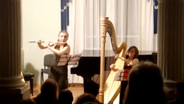 Suite antique for flute and harp смотреть онлайн