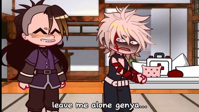 Genya become a demon a day? //pt.1//KNY //short смотреть онлайн