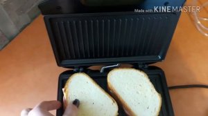 Готовим вкусные бутерброды в бутерброднице MOULINEX ultracompakt sandwich