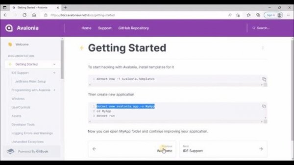 Avalonia Tutorial : Getting Started - Programming with Avalonia | C# WPF