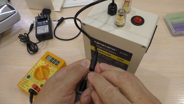 ЛИТИЕВЫЙ АККУМУЛЯТОР С АЛИЭКСПРЕСС.12В.20000мАч!!!