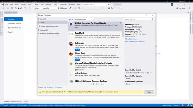 12. How to push solution to githib from Visual studio 19 | Tech Learn With Saleh Sayeem смотреть онлайн