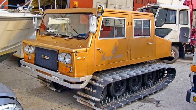 СНЕГОБОЛОТОХОДЫ  ISUZU/OHARA  ИЗ ЯПОНИИ.