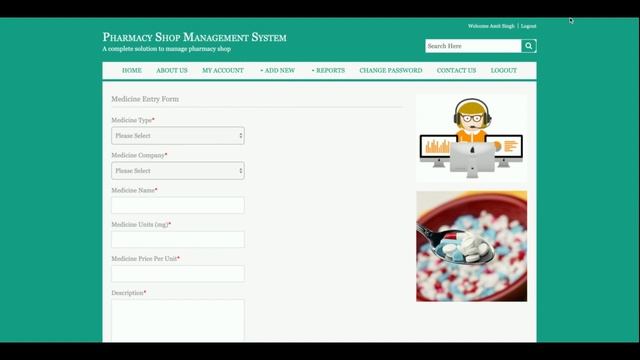 Pharmacy Shop Management System | Java JSP Servlet Project | Java JSP CRUD Project смотреть онлайн