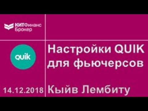 Настройки QUIK для фьючерсов