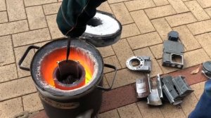 28kg Triple Motor Melt - Copper & Aluminium Ingots - ASMR Melting Bigstack Bullion