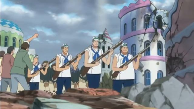 One Piece Episode 735 Doflamingo being arrested смотреть онлайн