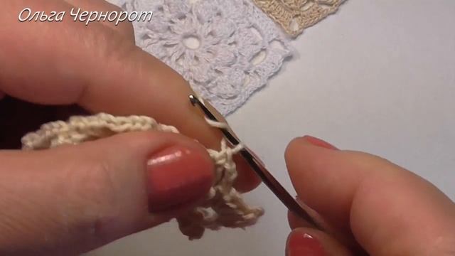 Ажурный квадрат крючком  Openwork Square