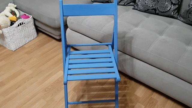 Как обновить стулья?Покраска стульев из Икеа.Переделка старой мебели своими руками. смотреть онлайн