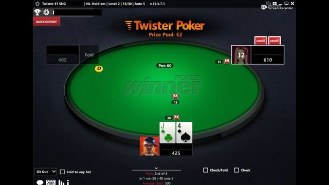 "Spin Master" profile for Warbot playing Twister смотреть онлайн