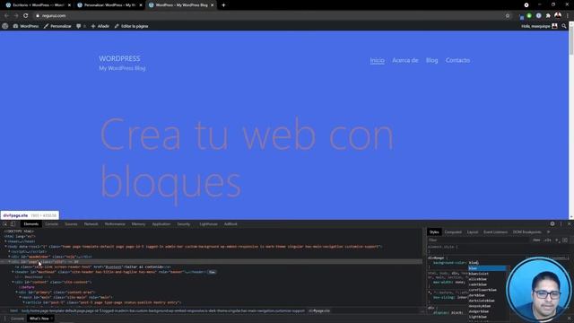 ¿Cómo Cambiar el COLOR de mi página WordPress? - WORDPRESS #10 смотреть онлайн