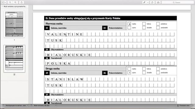 Как правильно заполнять внесек Wniosek на Карту Поляка. Заполняем wniosek