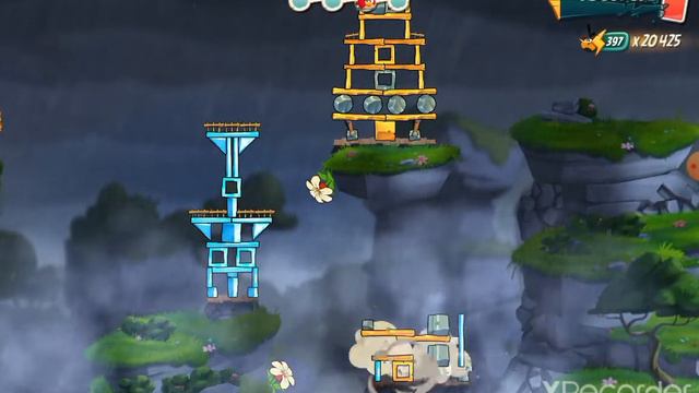 Angry Birds 2 • Daily Challenge • Ежедневное испытание • 3/3/4 • 16/08/22 смотреть онлайн