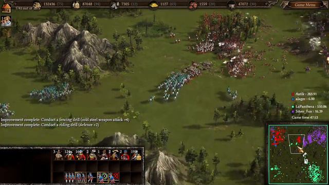 Рейтинг Казаки 3 - Ranking Cossacks 3 - как победить игрока из ТОП100