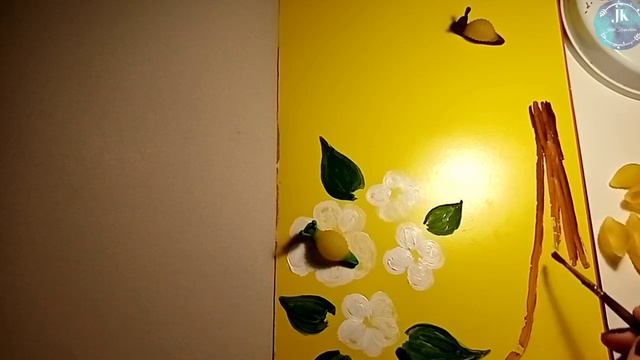 Аппликация для детей из макарон "Улитки" смотреть онлайн